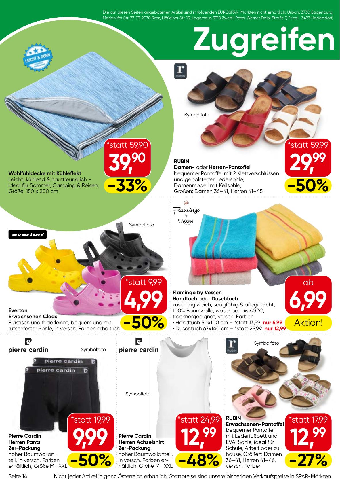 Eurospar flyer page