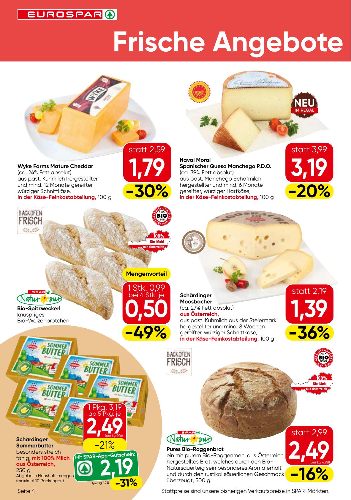 Eurospar flyer page