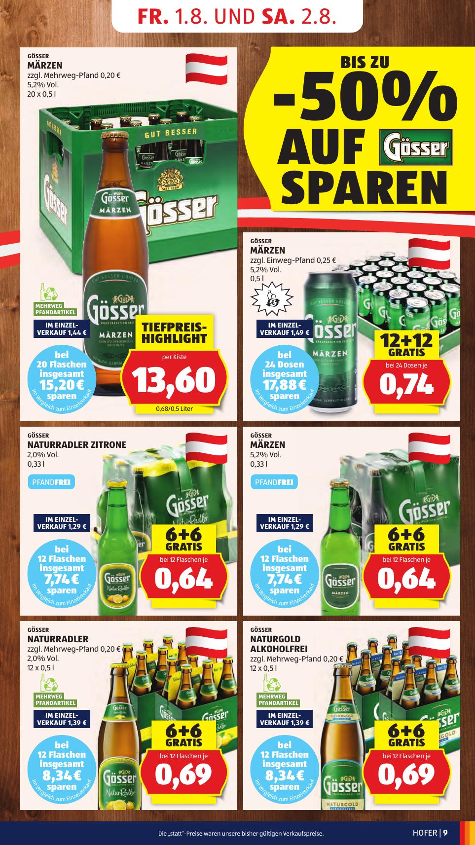 Hofer flyer page