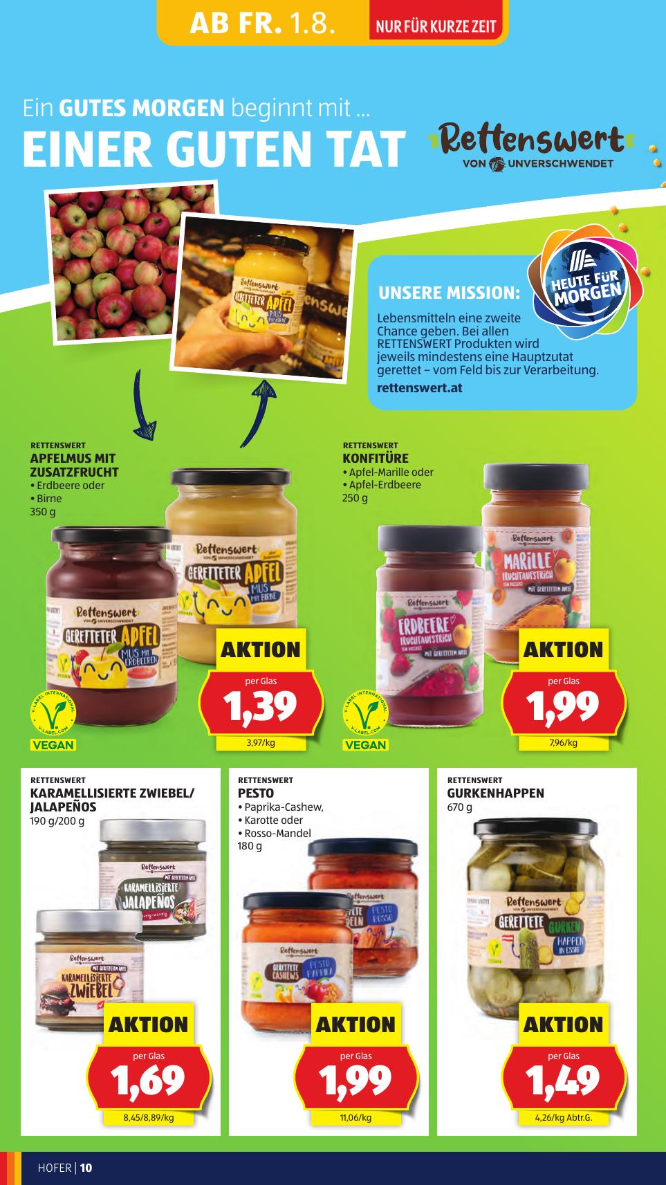 Hofer flyer page