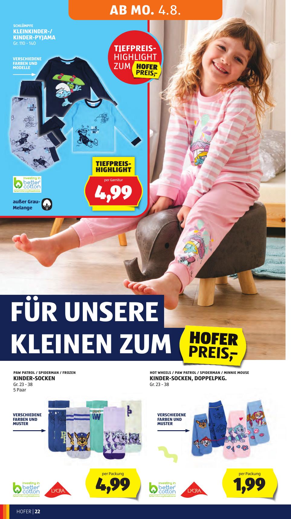 Hofer flyer page