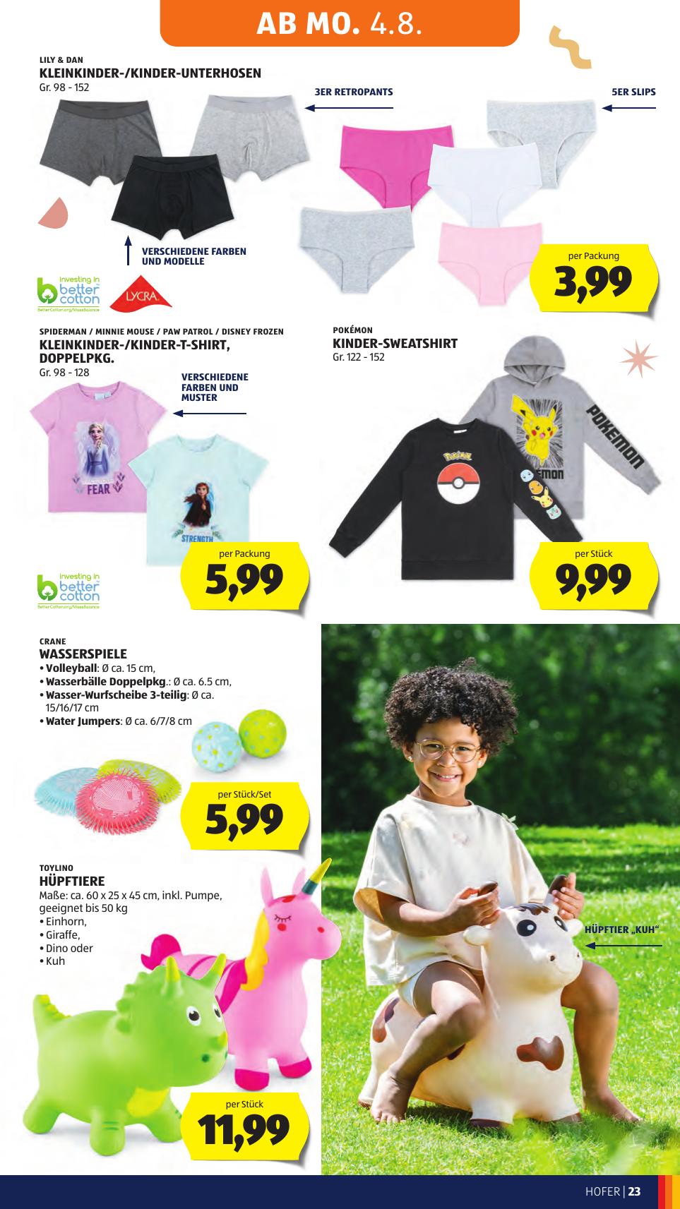 Hofer flyer page
