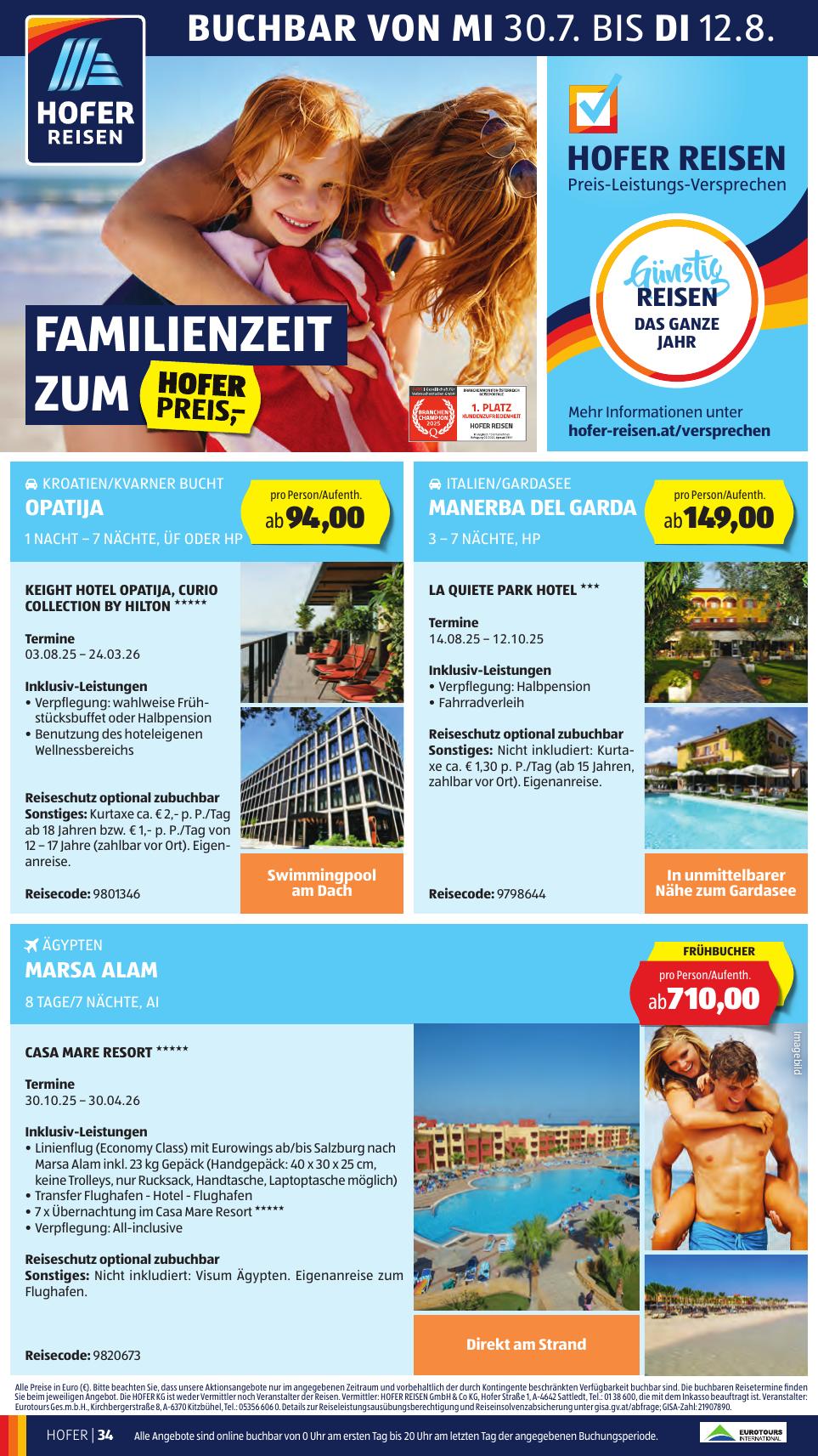 Hofer flyer page