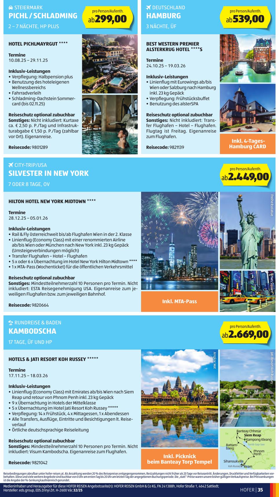 Hofer flyer page