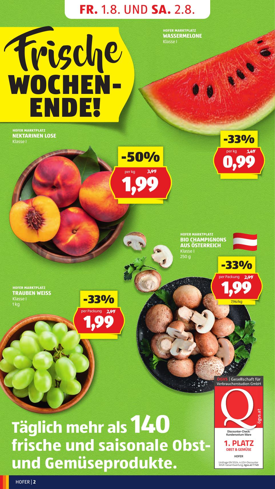 Hofer flyer page