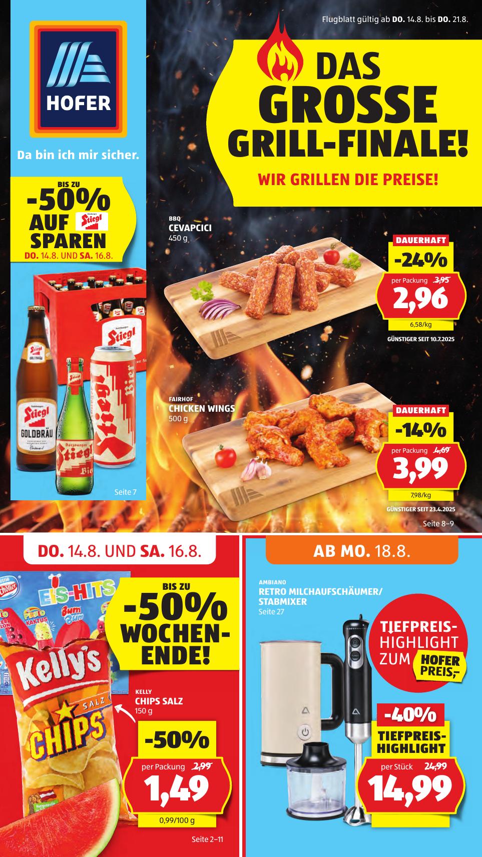 Hofer flyer page