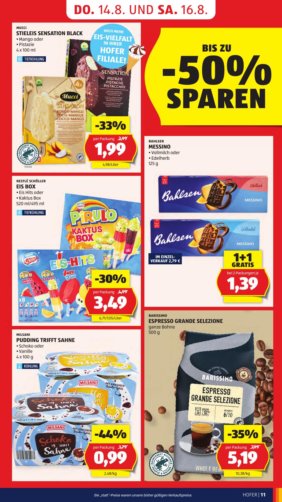 Hofer flyer page