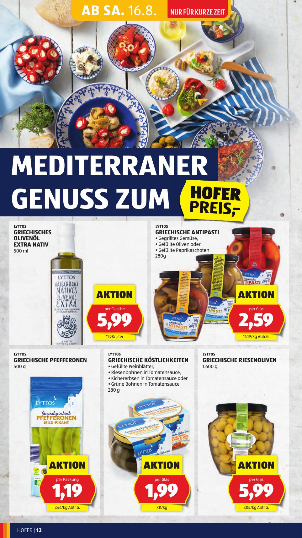 Hofer flyer page