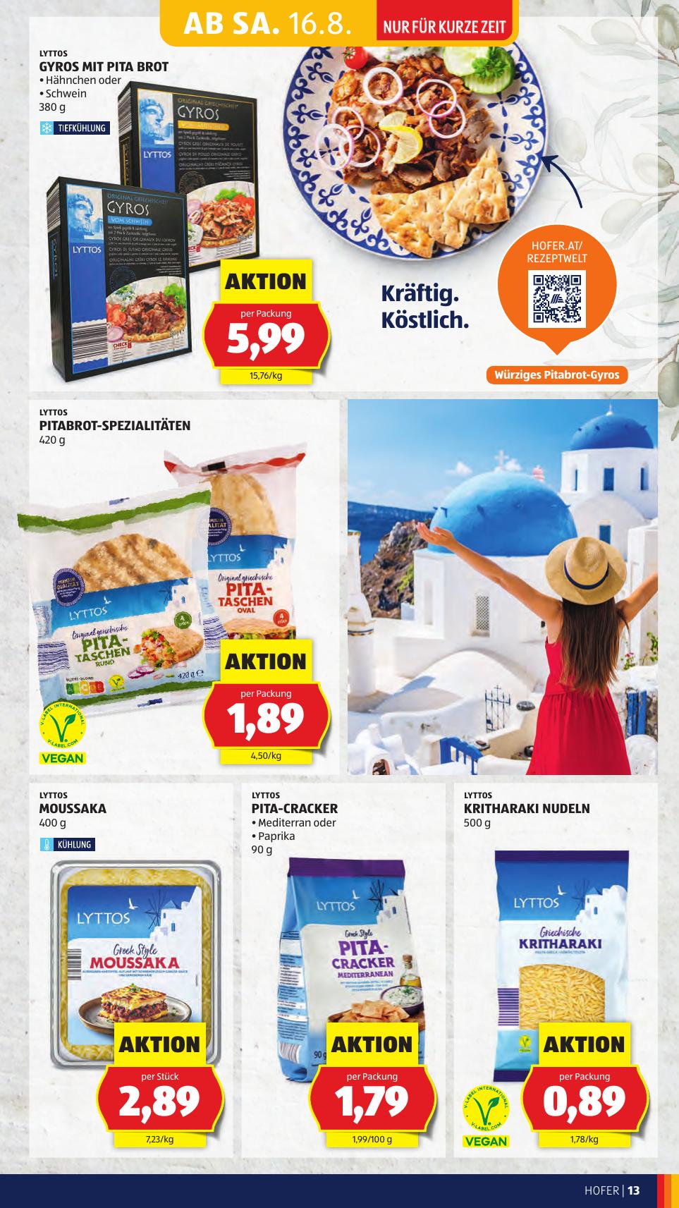 Hofer flyer page