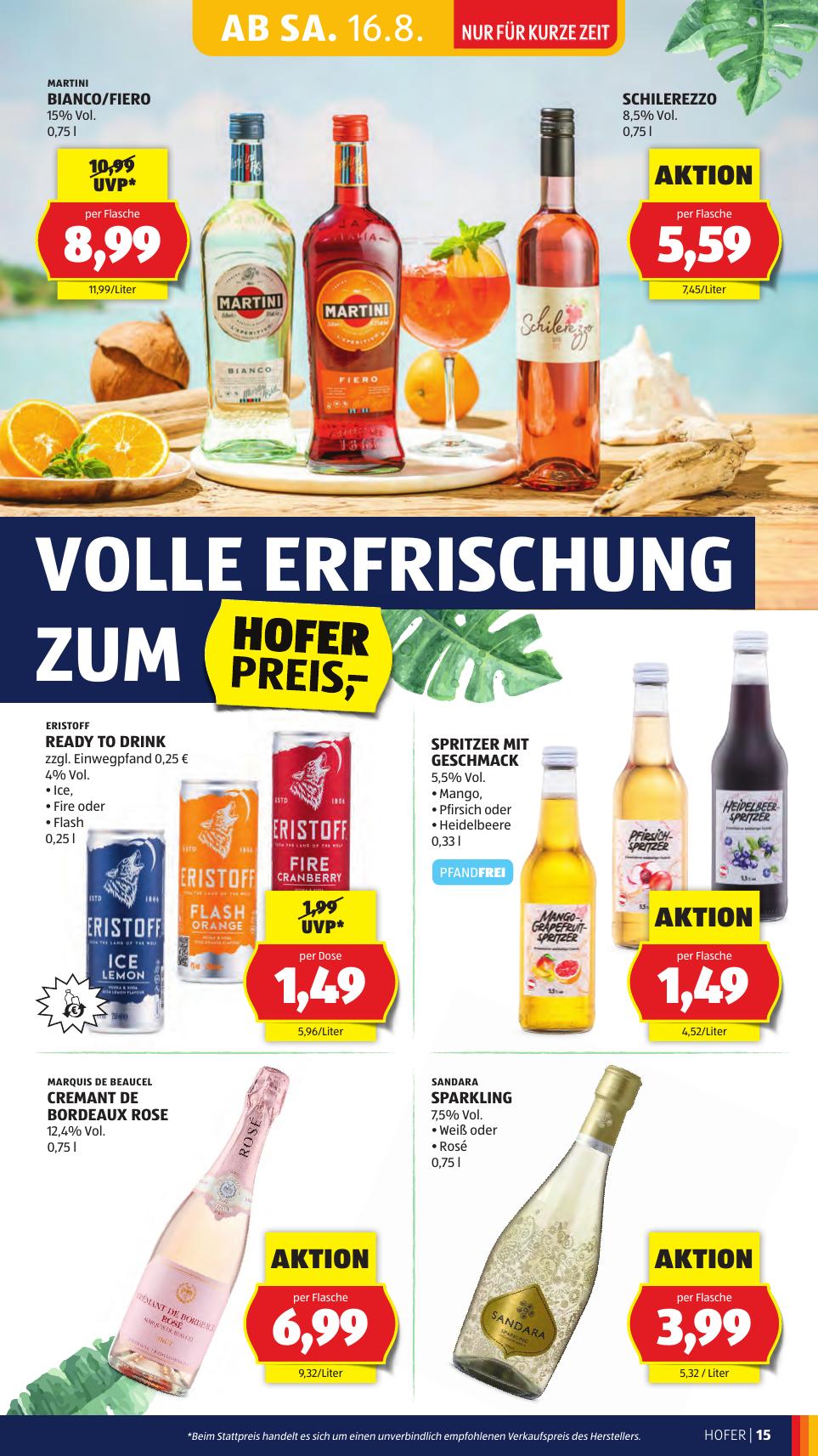 Hofer flyer page