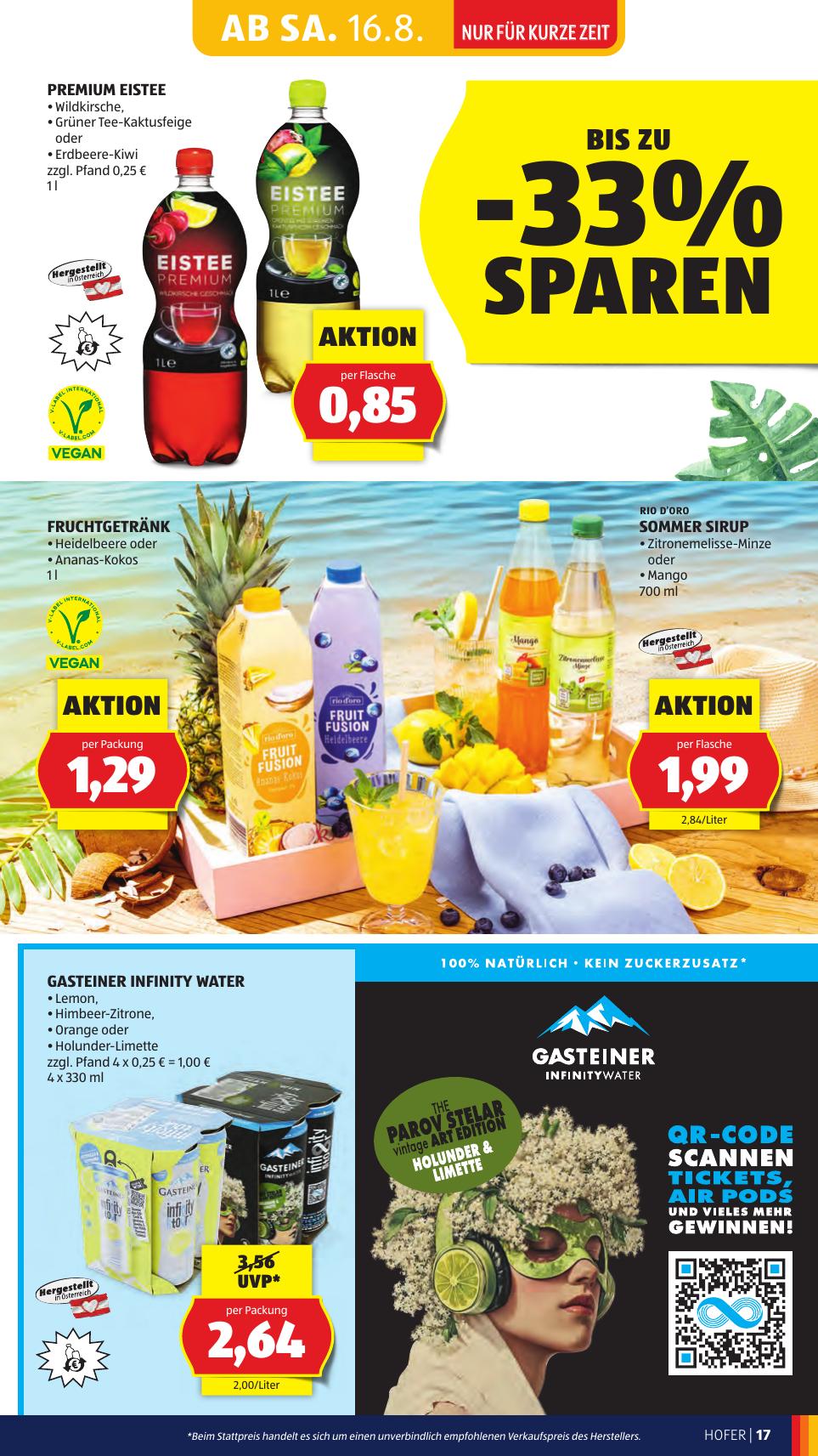 Hofer flyer page