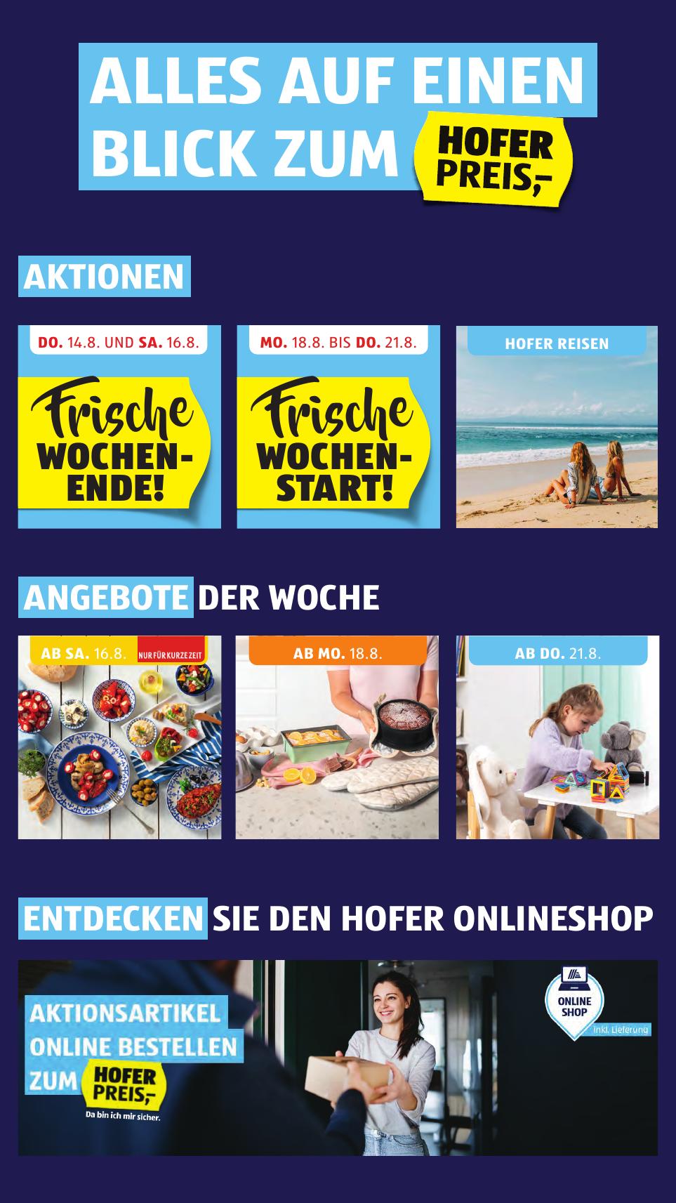 Hofer flyer page