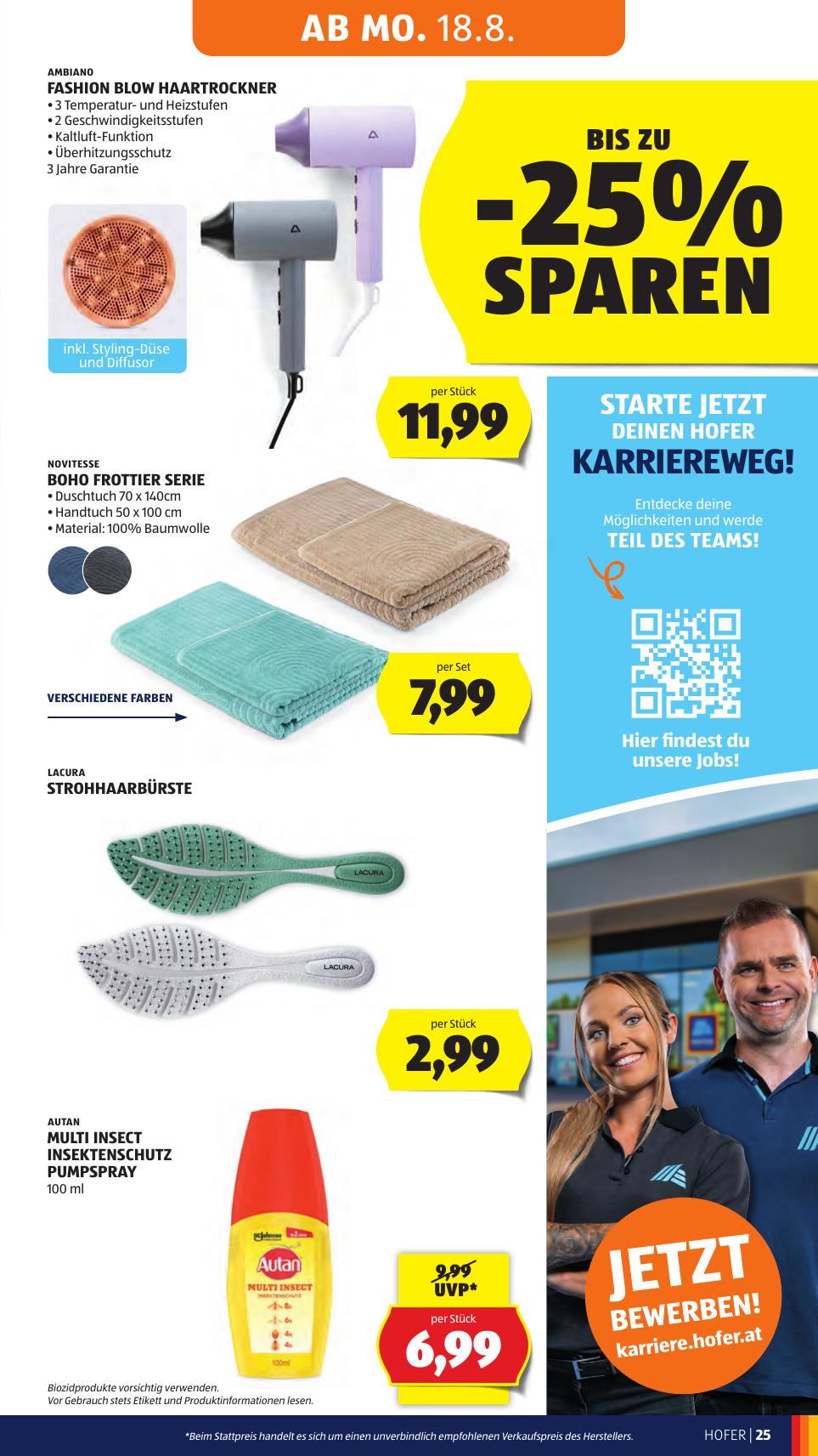 Hofer flyer page
