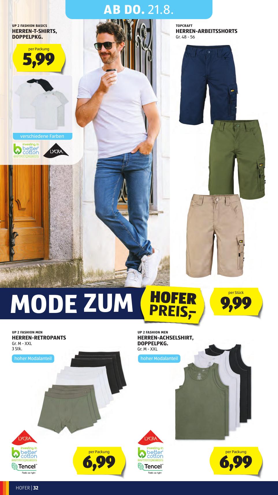 Hofer flyer page