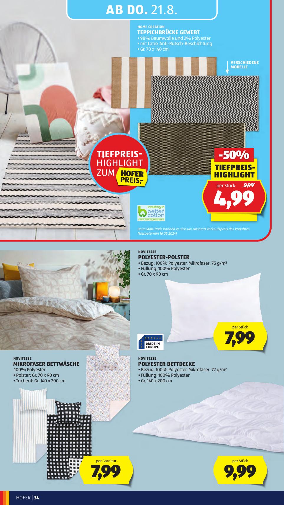 Hofer flyer page