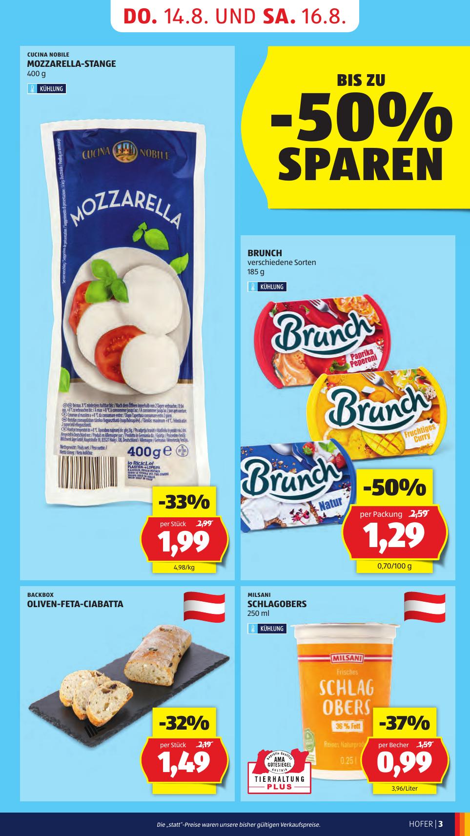 Hofer flyer page