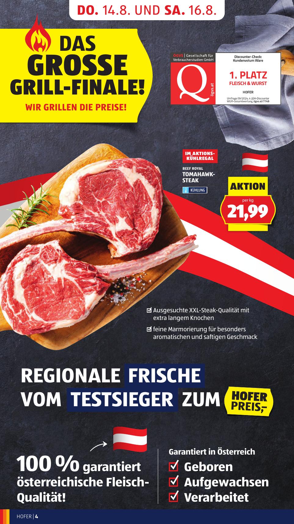 Hofer flyer page
