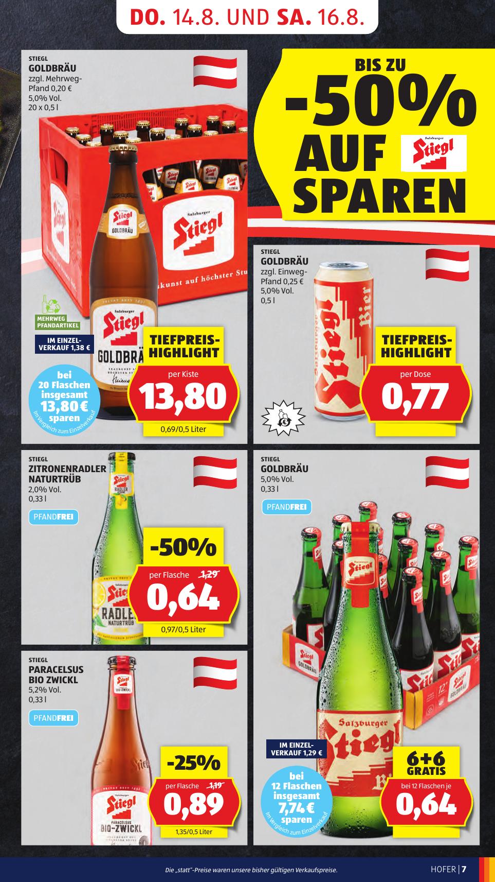 Hofer flyer page
