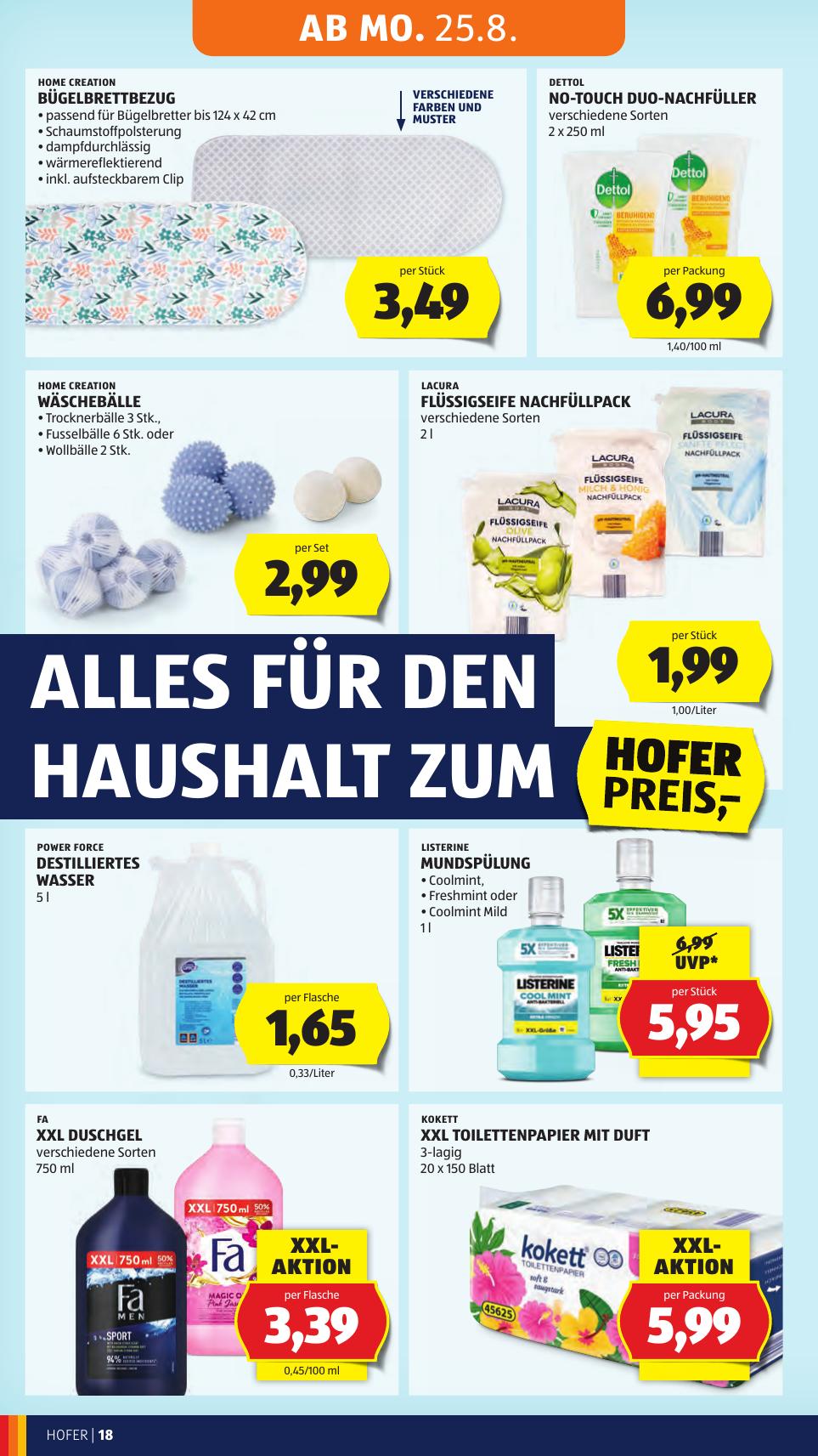 Hofer flyer page