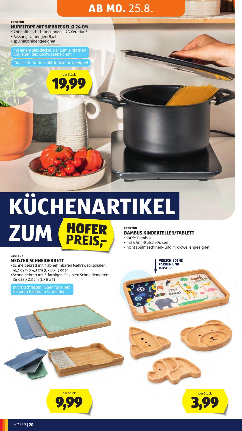 Hofer flyer page