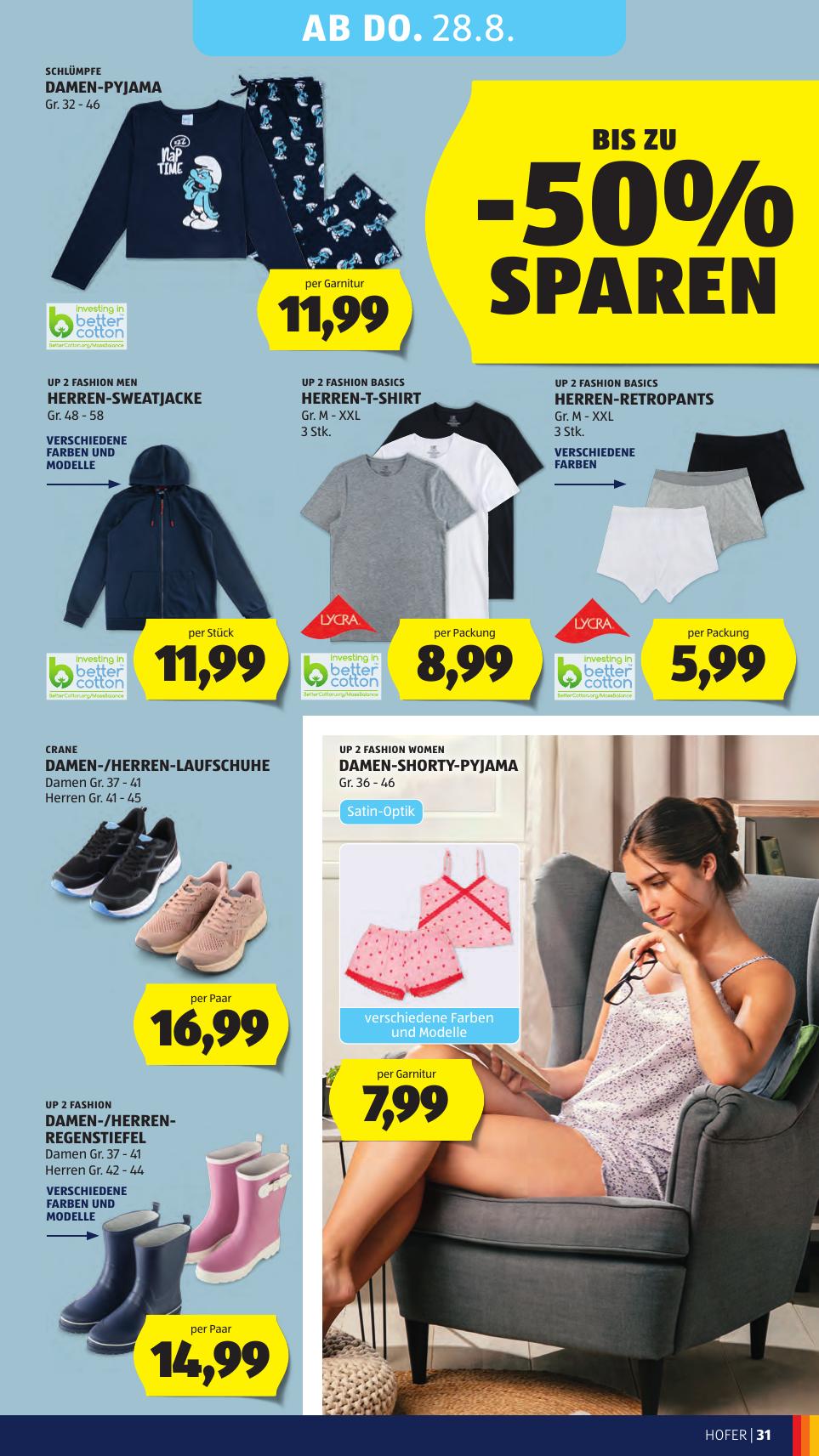 Hofer flyer page