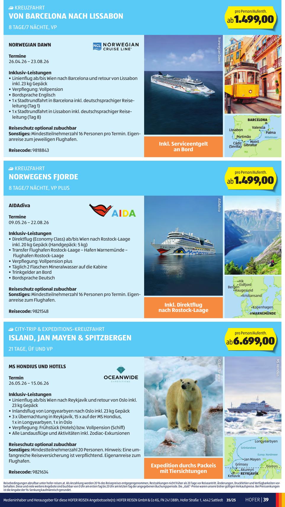 Hofer flyer page