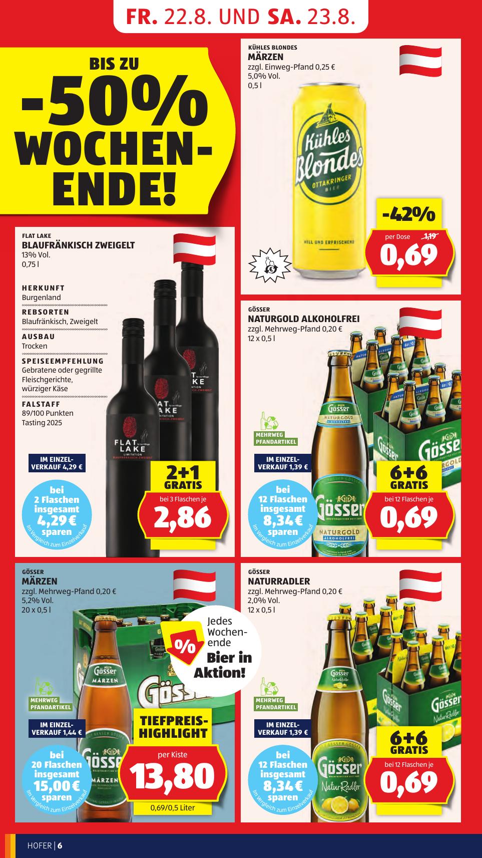 Hofer flyer page