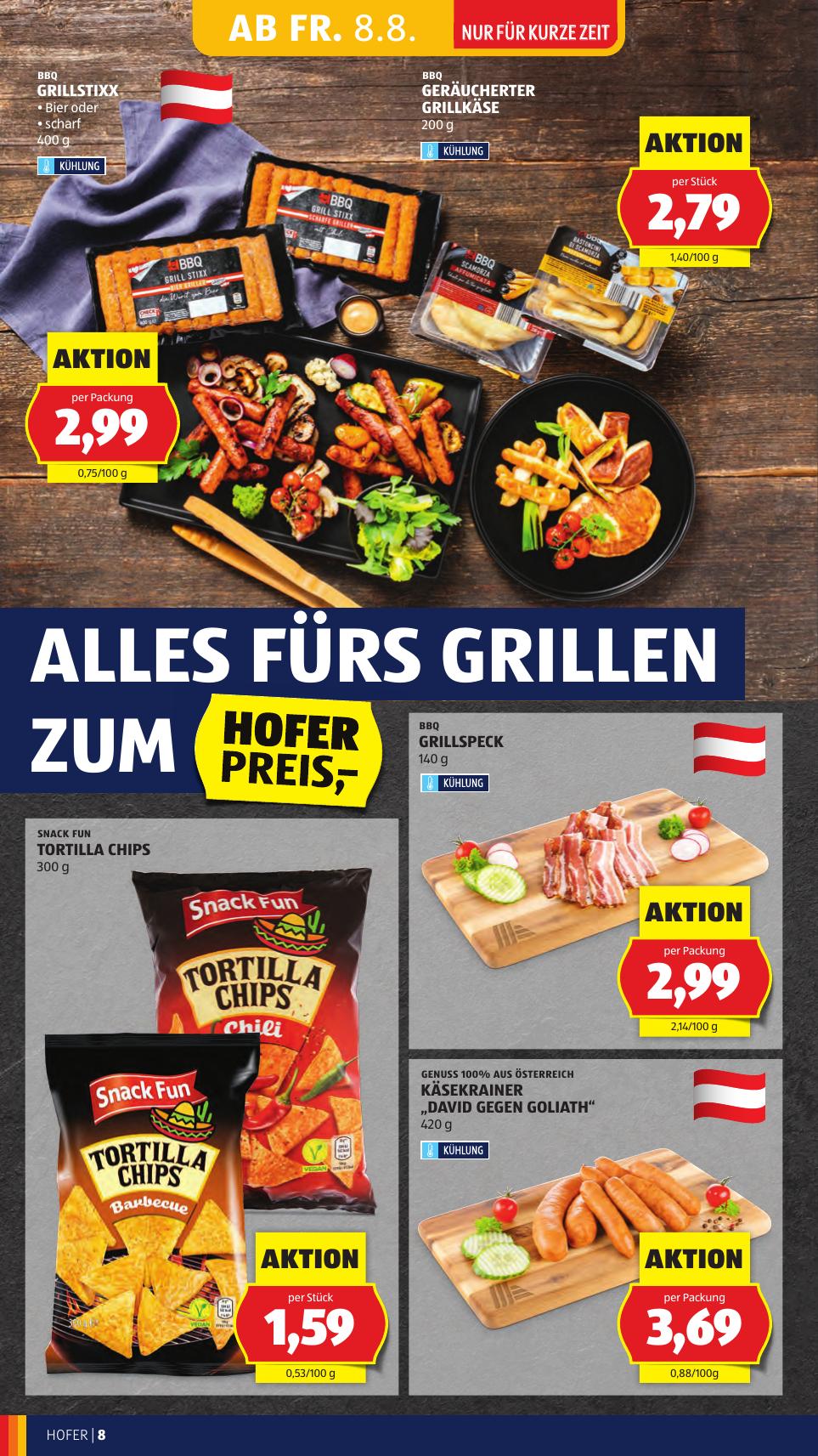 Hofer flyer page