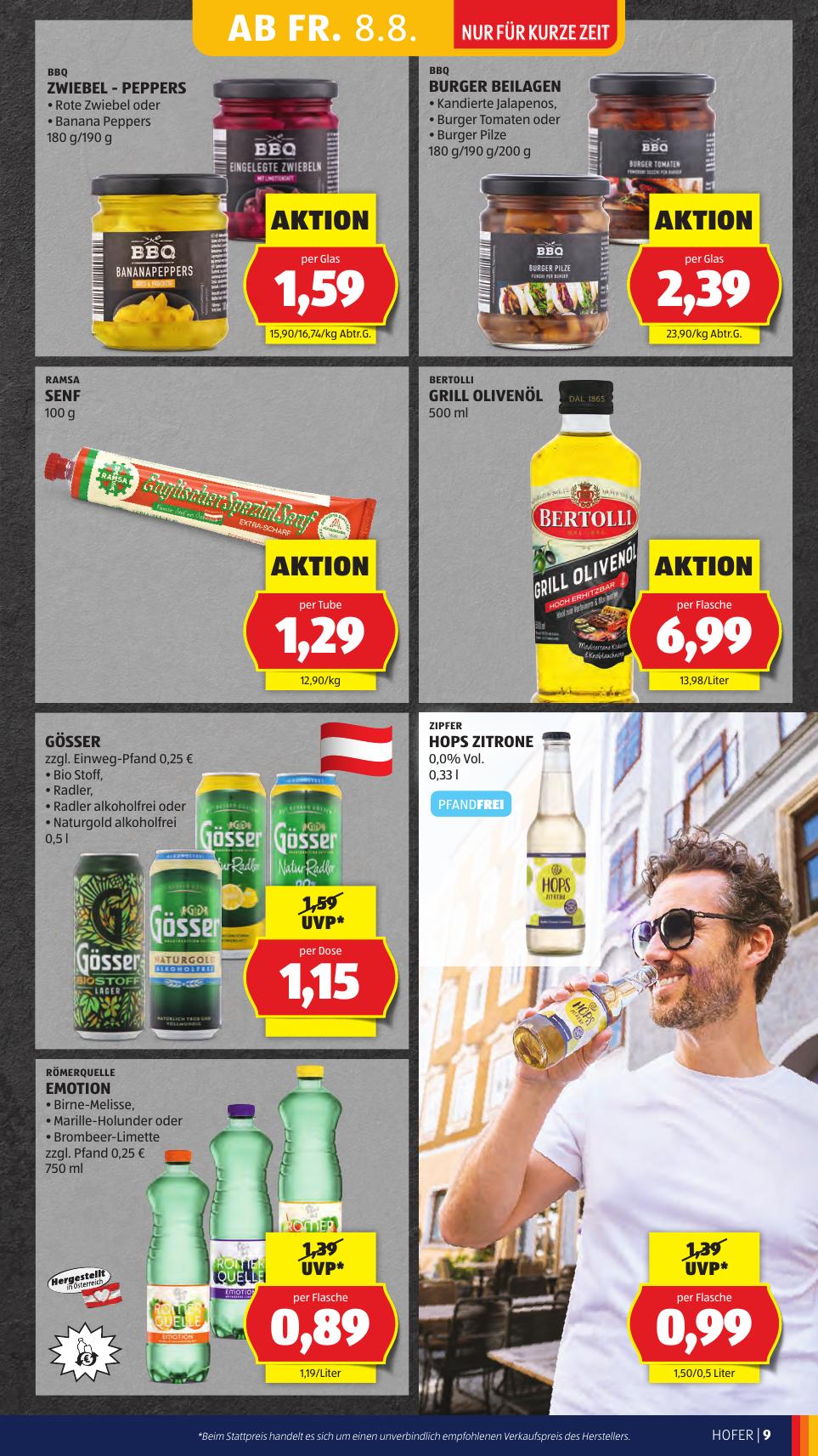 Hofer flyer page
