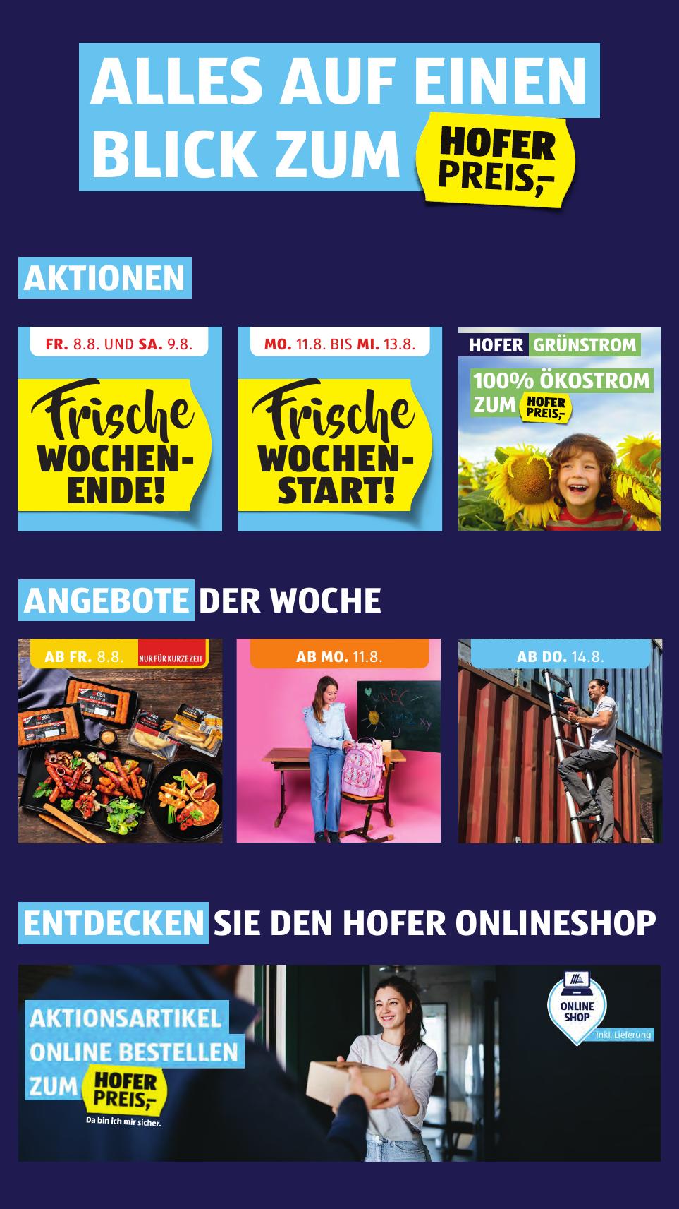 Hofer flyer page