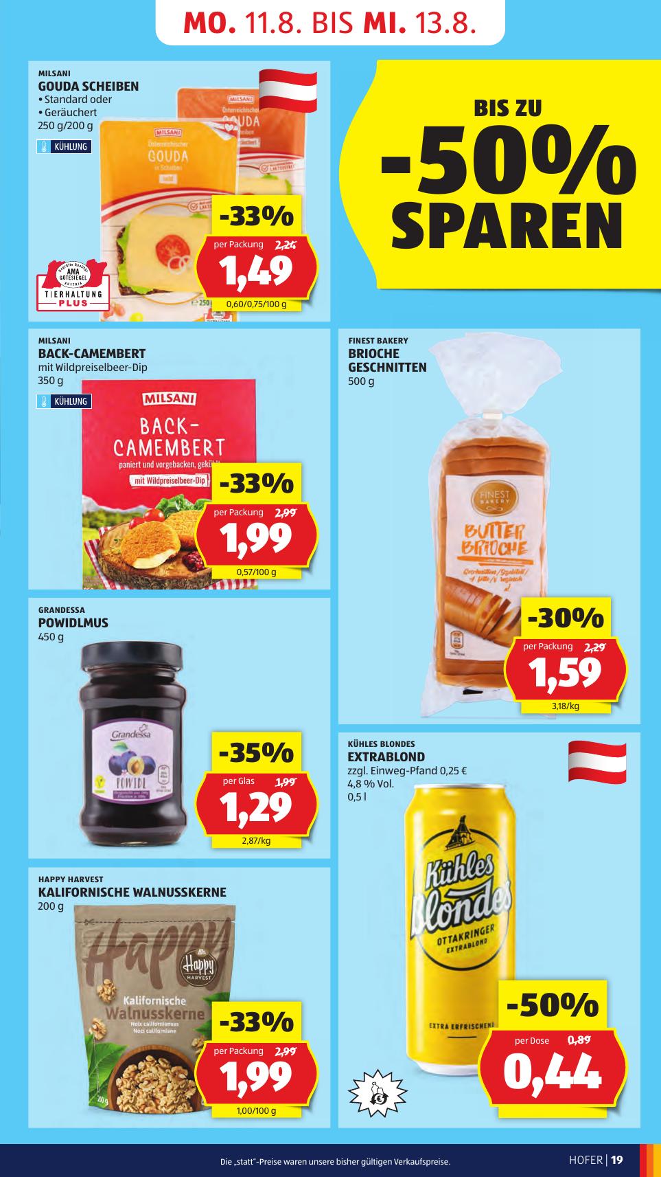 Hofer flyer page