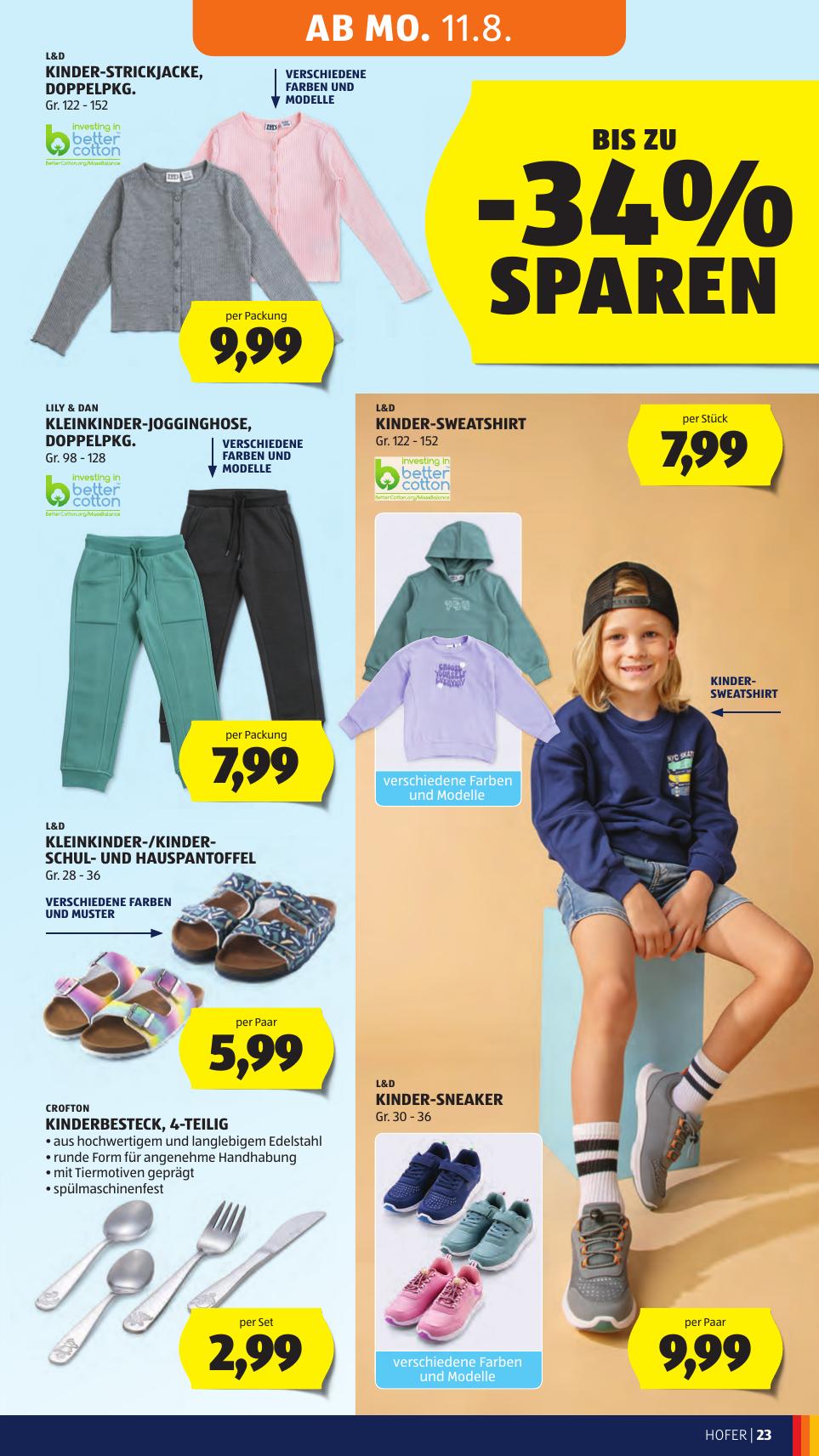 Hofer flyer page