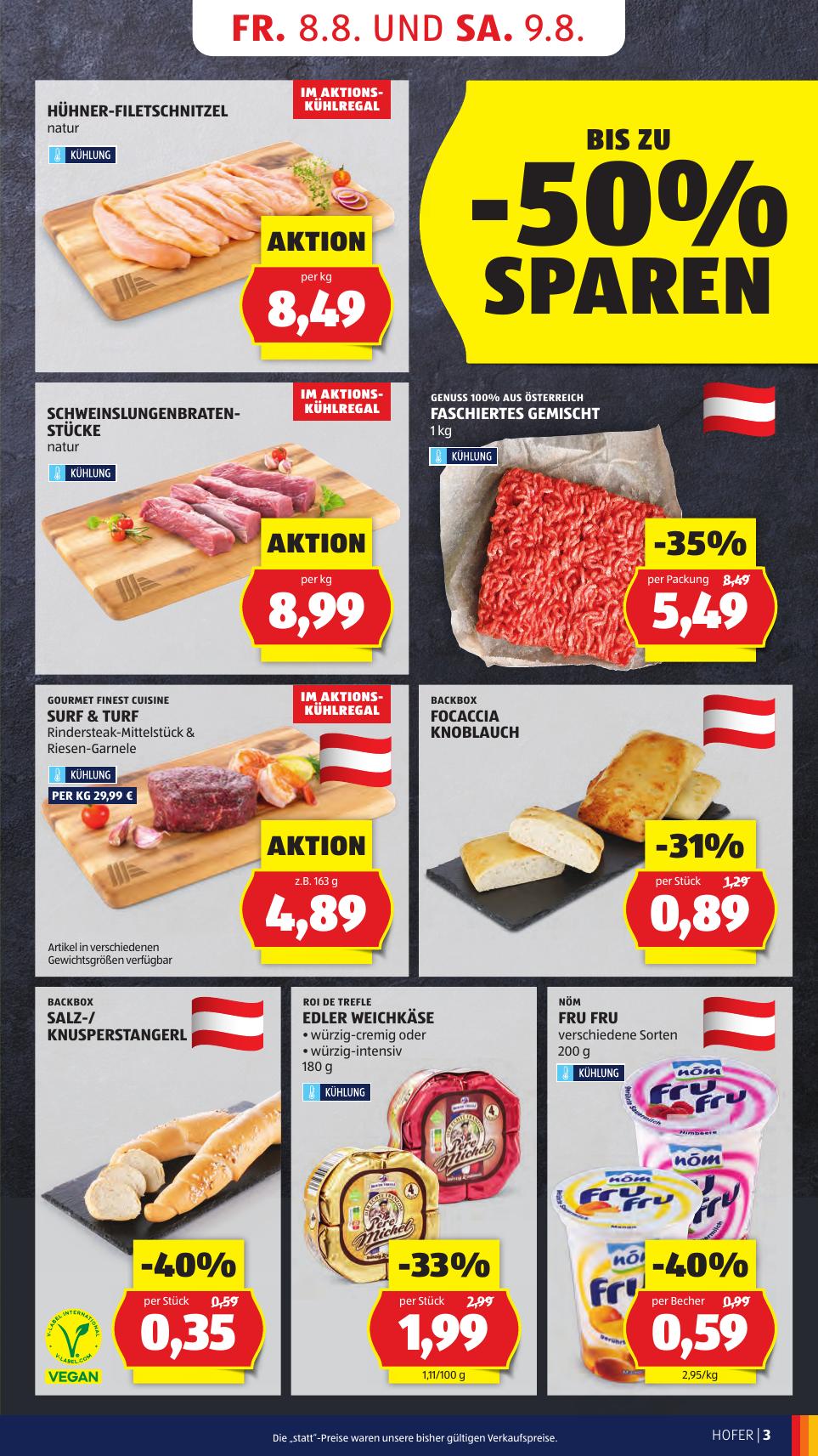 Hofer flyer page