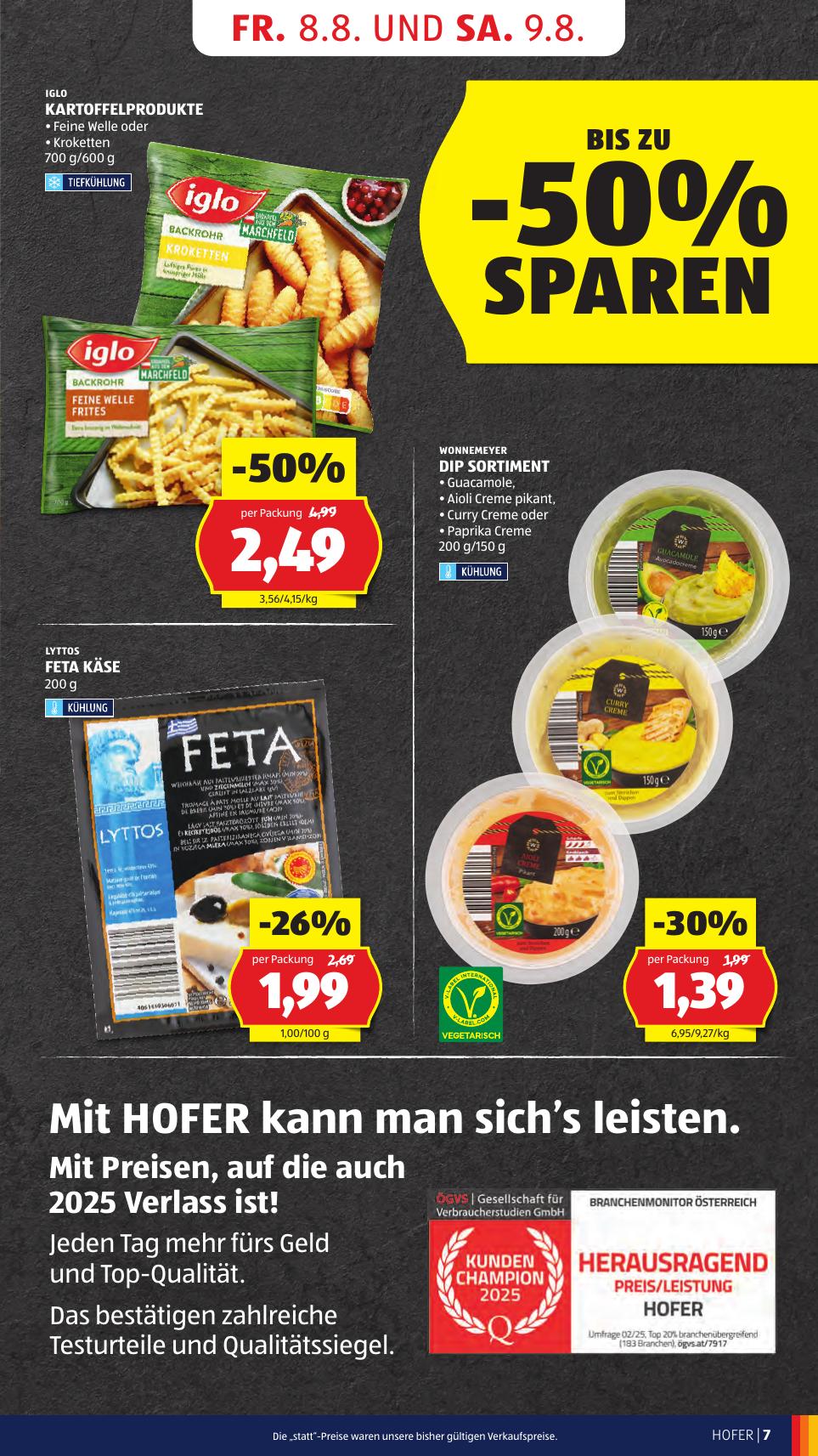 Hofer flyer page