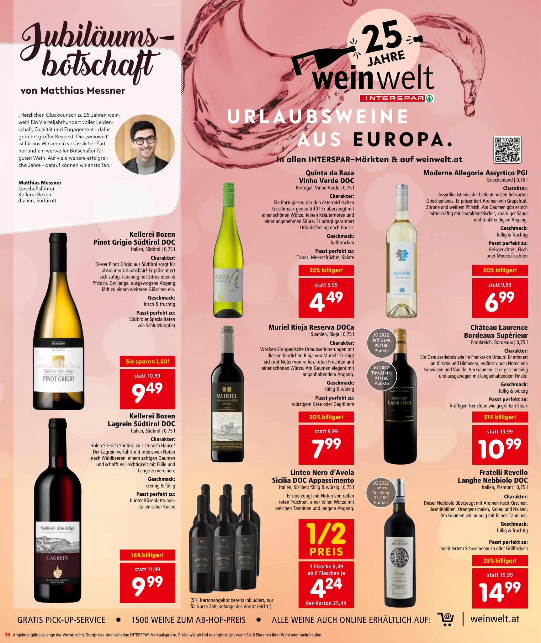 Interspar flyer page