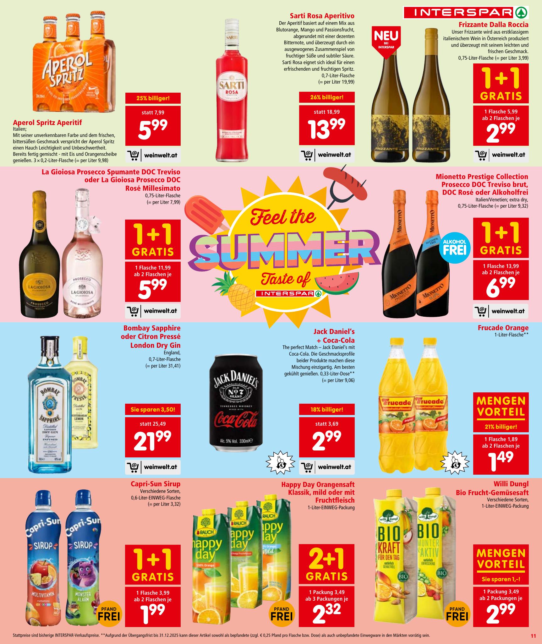 Interspar flyer page
