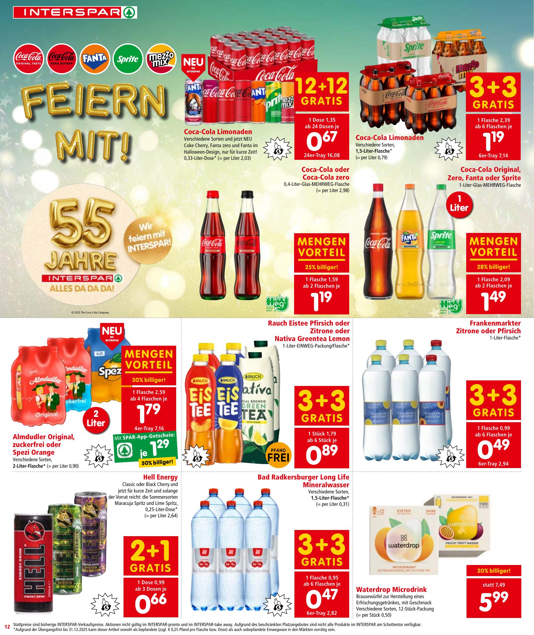 Interspar flyer page