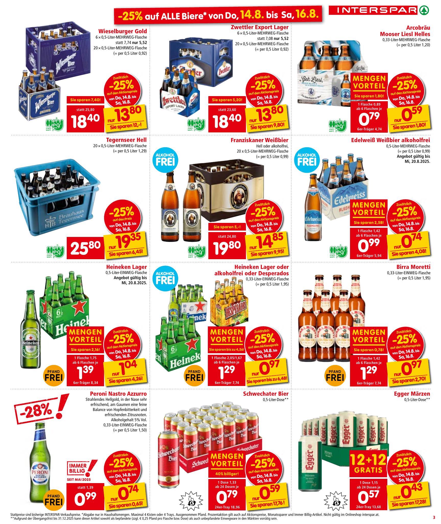 Interspar flyer page