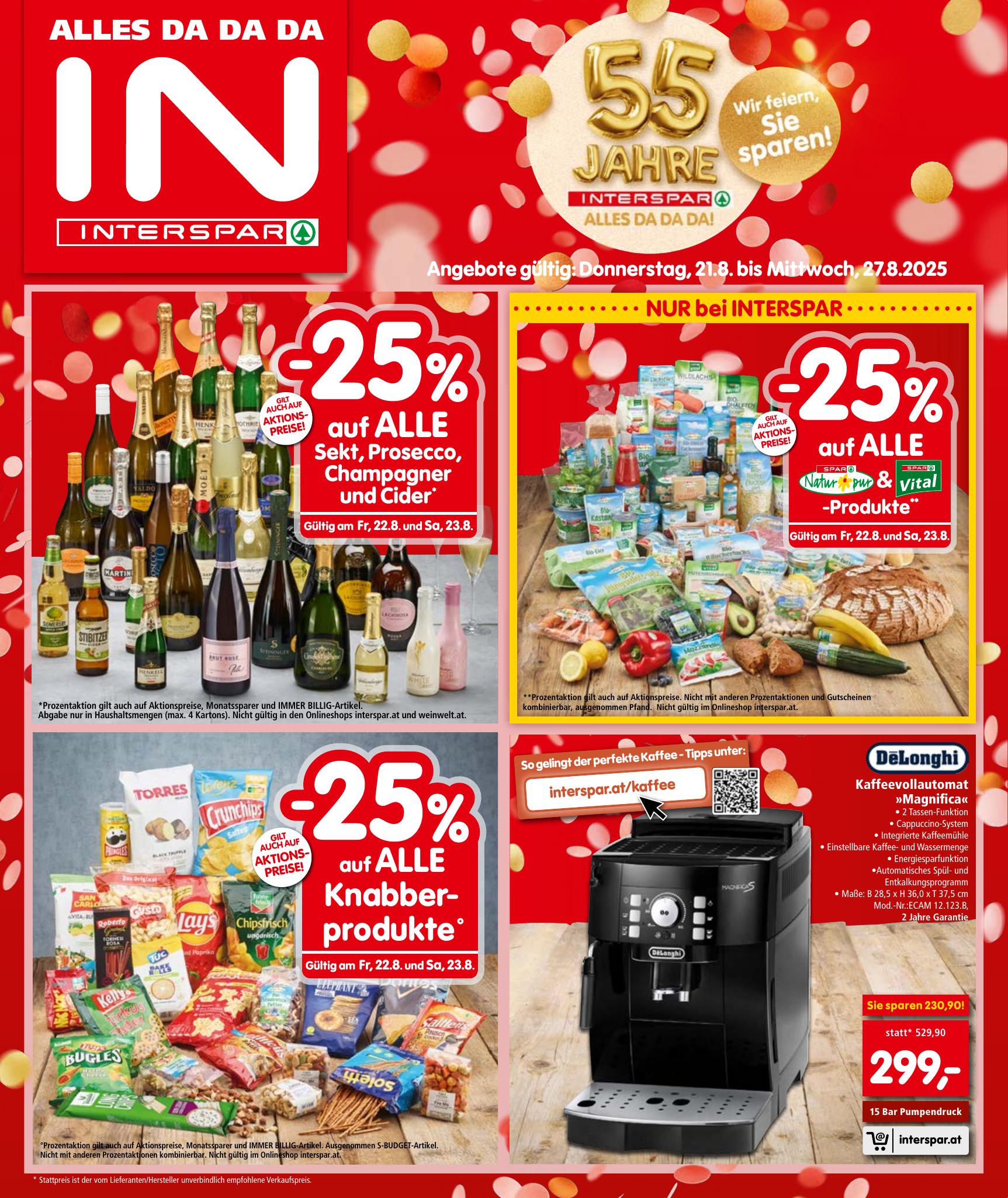 Interspar flyer page