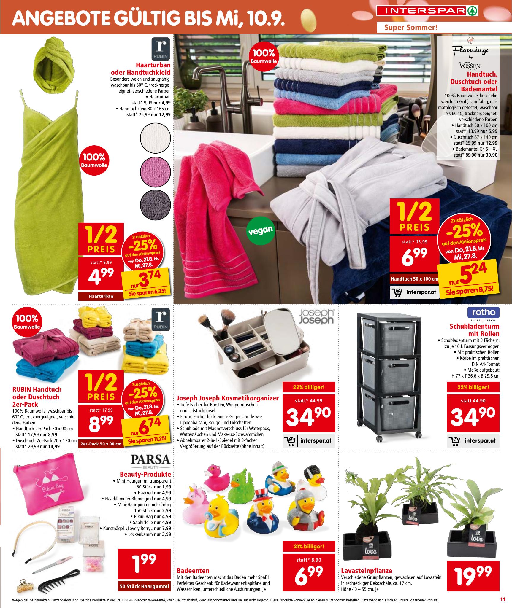 Interspar flyer page