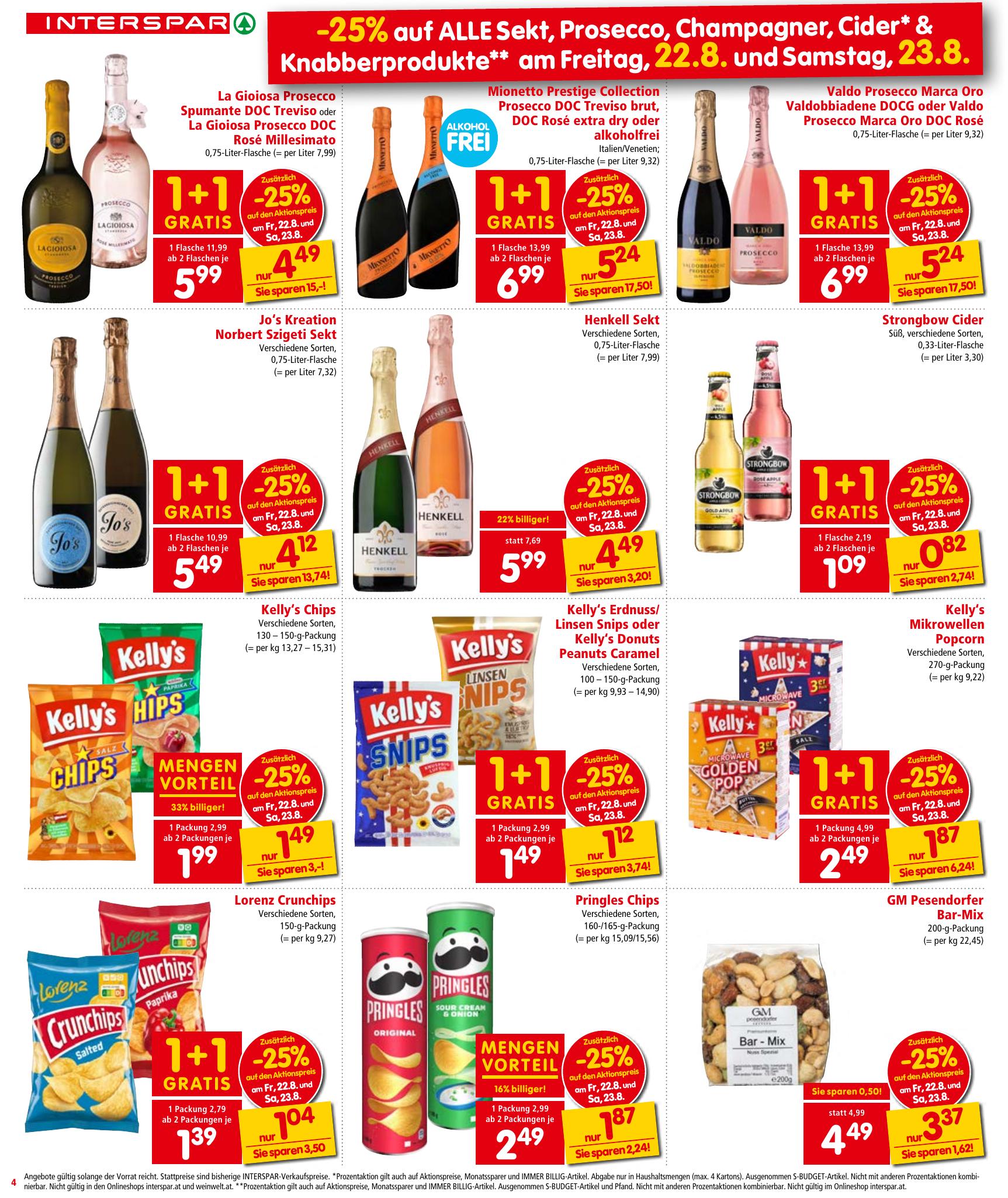 Interspar flyer page