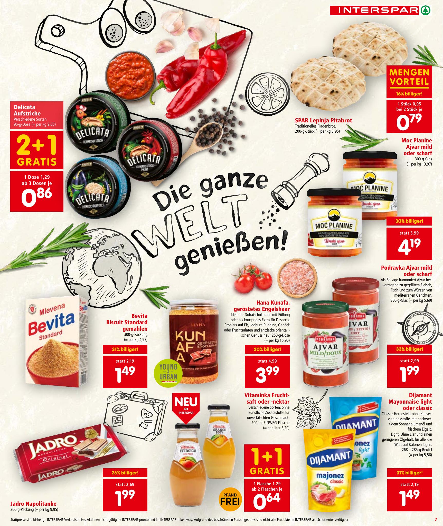 Interspar flyer page