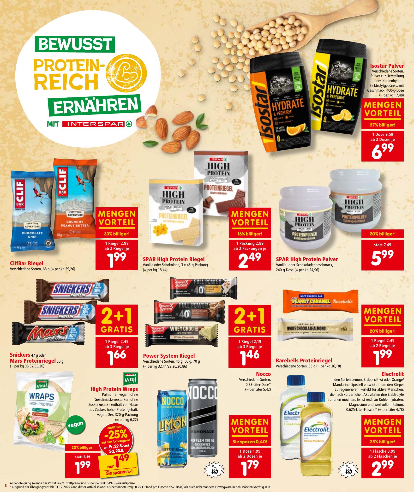 Interspar flyer page