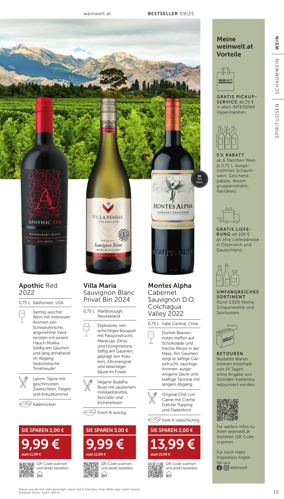 Interspar Katalog flyer page