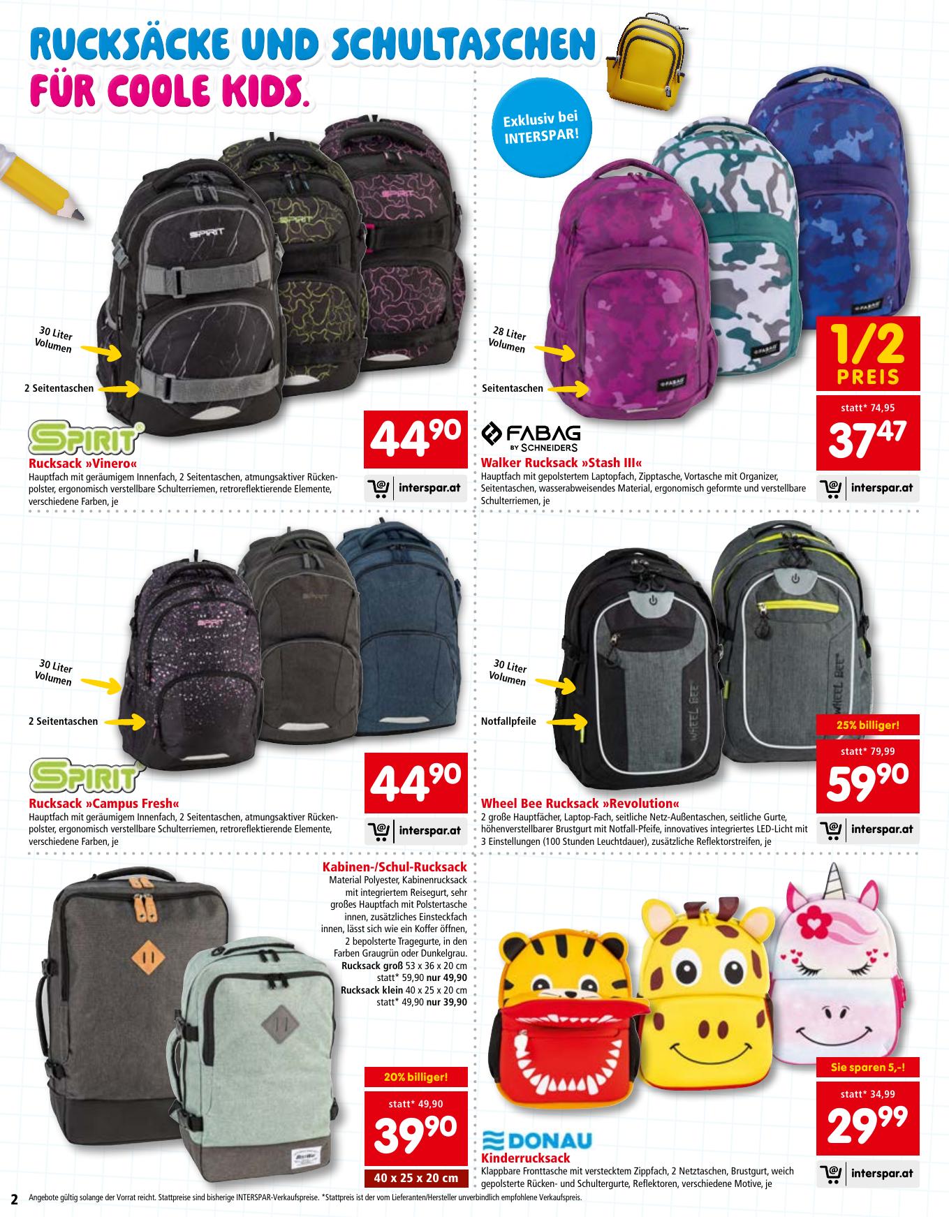Interspar Katalog flyer page