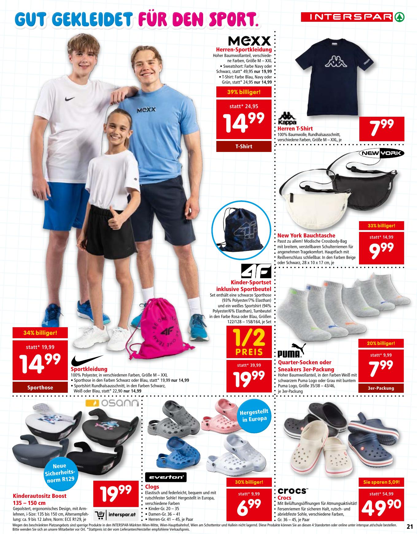 Interspar Katalog flyer page