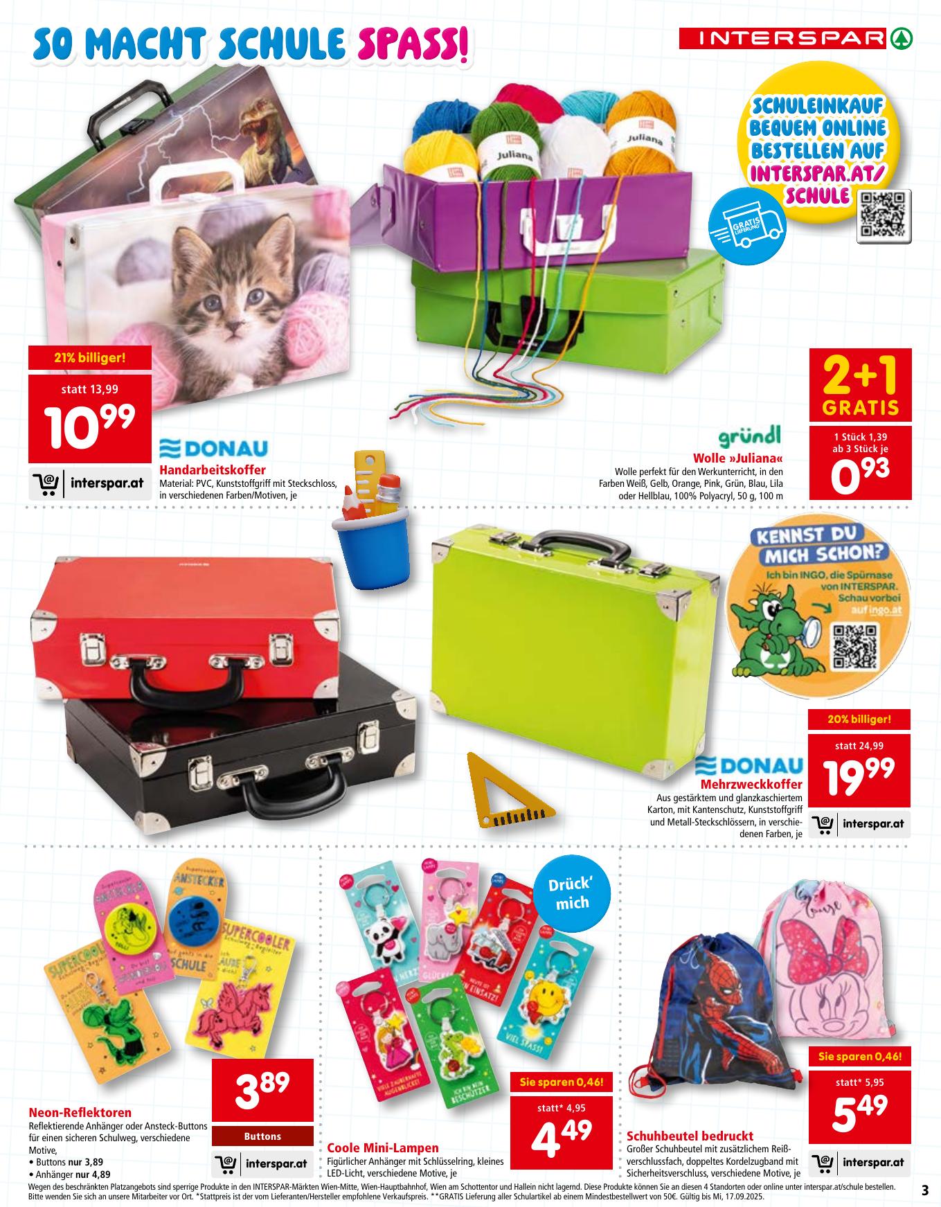 Interspar Katalog flyer page