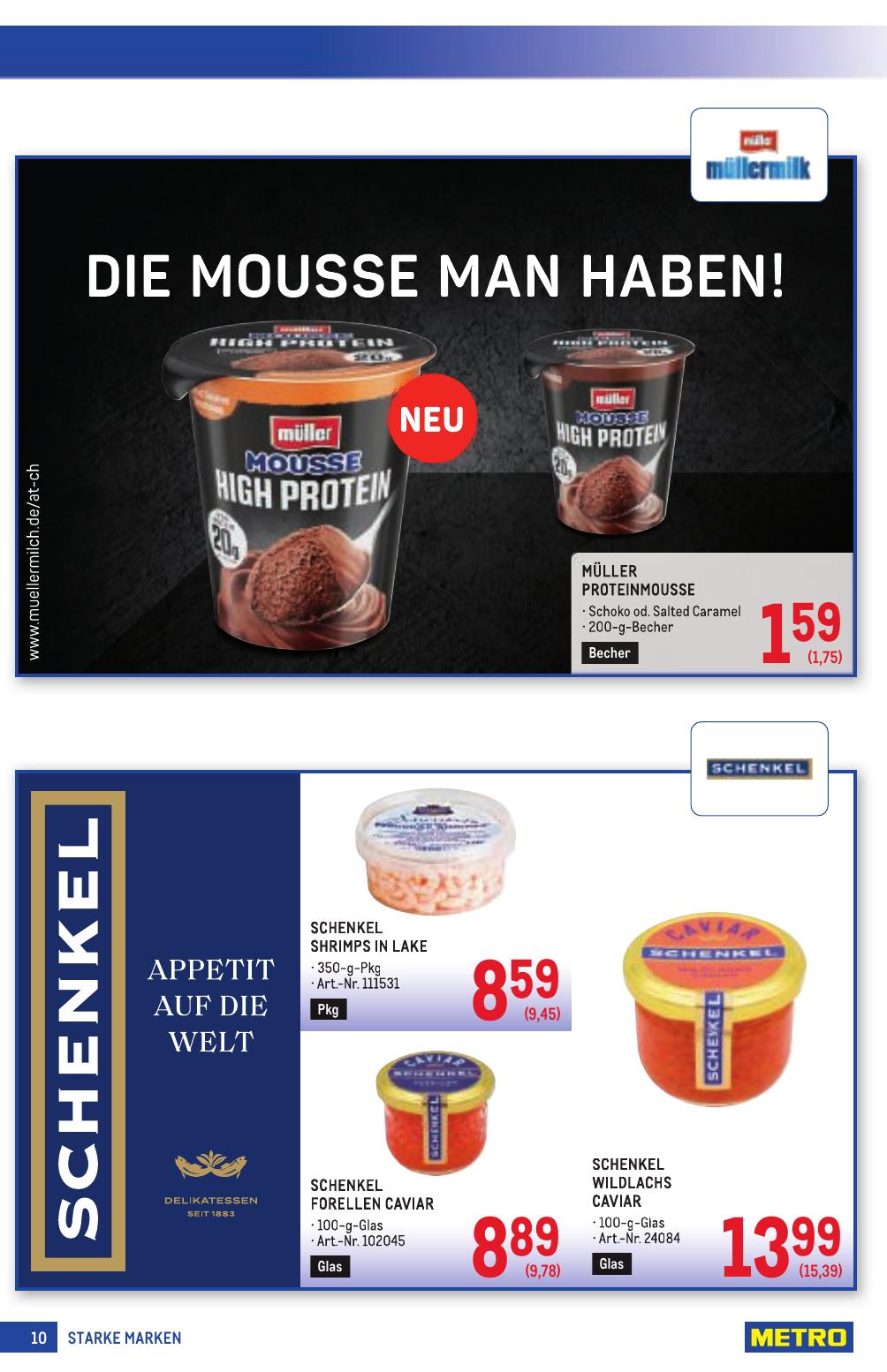 Metro Grosse Marken flyer page