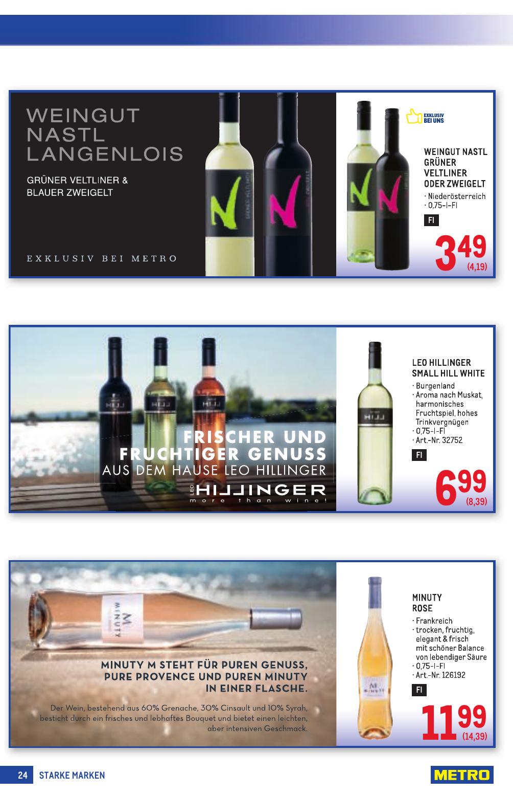 Metro Grosse Marken flyer page