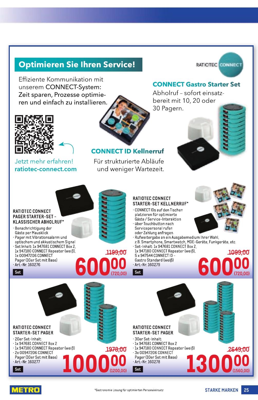 Metro Grosse Marken flyer page